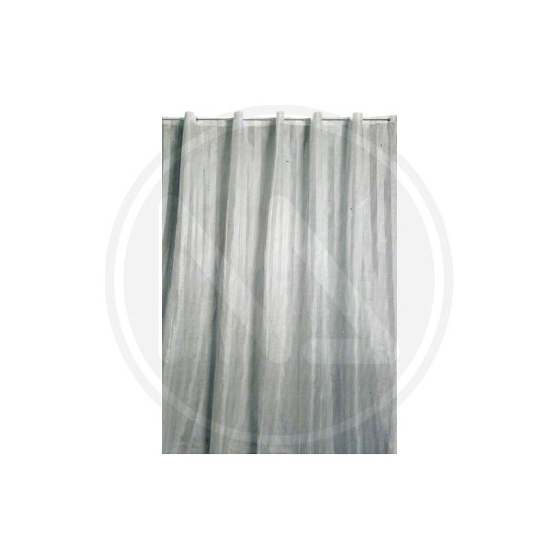 POLYESTER SHOWER CURTAIN "RIGONE BIANCO" MAURER
