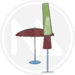 PE BOAT COVER FOR UMBRELLA PAPILLON