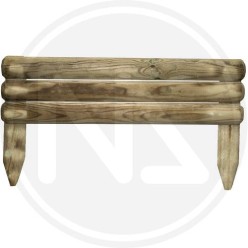 IMPREGNATED WOOD ENCLOSURE "HORIZONTAL" PAPILLON