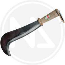 RONCOLA FORGIATA CON MANICO CUOIO PAPILLON