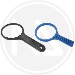 CHIAVE APERTURA-CHIUSURA PER CONTENITORE FILTRO CARTUCCIA PAPILLON