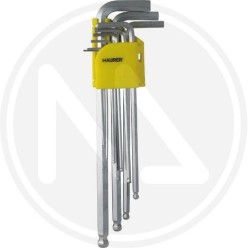 hexagonal long keys 9 pieces set maurer