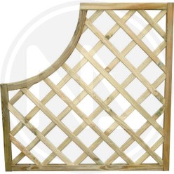 impregnated wood LITTLE TRELLIS "SAGOMATO" PAPILLON