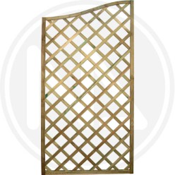 impregnated wood BIG TRELLIS "ONDA GRANDE" PAPILLON