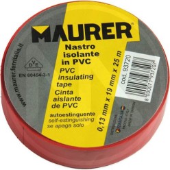 RED PVC insulating tape maurer