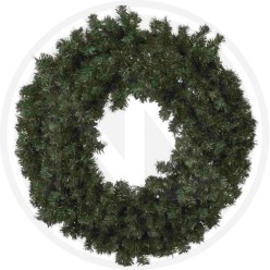 GREEN round GARLAND MAURER