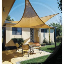 VELA OMBREGGIANTE TRIANGOLARE ECRU' PAPILLON