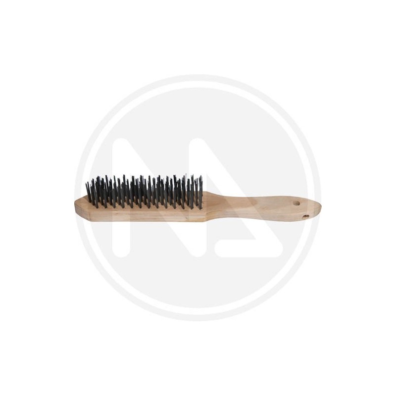brush with wood handle maurer