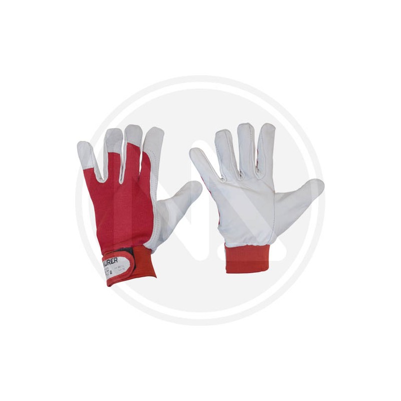 GRAIN LEATHER GLOVES "GOLF" MAURER