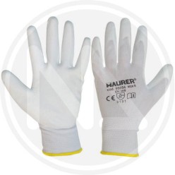 GUANTI in poliuretano bianco "seattle" maurer