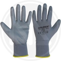 GUANTI DA LAVORO in poliuretano grigio "seattle" maurer