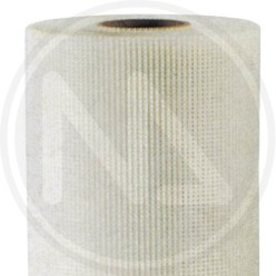 WHITE MESH FOR BUILDING FIBERGLASS 5X5 MM. maurer