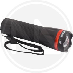 torcia LED a batteria in abs CON ZOOM maurer