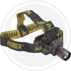 ALUMINIUM BATTERY LED TORCH FOR HEAD WITH ZOOM MAURER