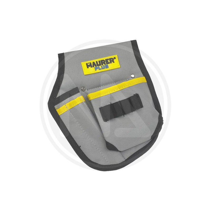 TOOL BAG IN POLYESTER 3 POCKETS + 4 BITS HOLDER MAURER plus