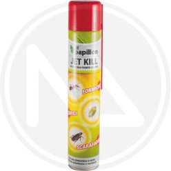 INSETTICIDA SPRAY SCARAFAGGI E FORMICHE "JET KILL" PAPILLON