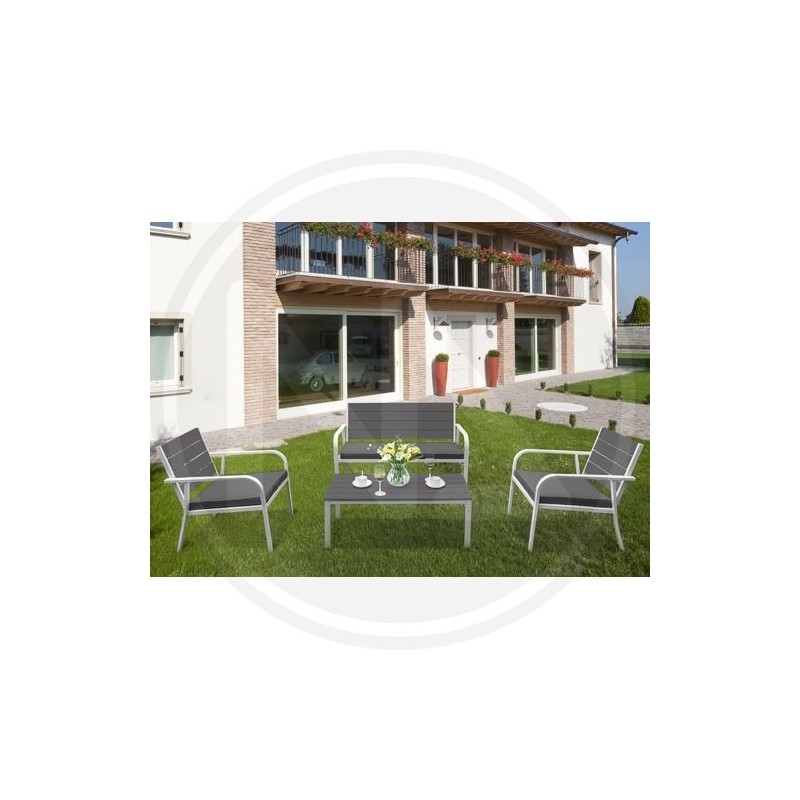 LIVING ROOM Steel POLYWOOD "GIADA" PAPILLON