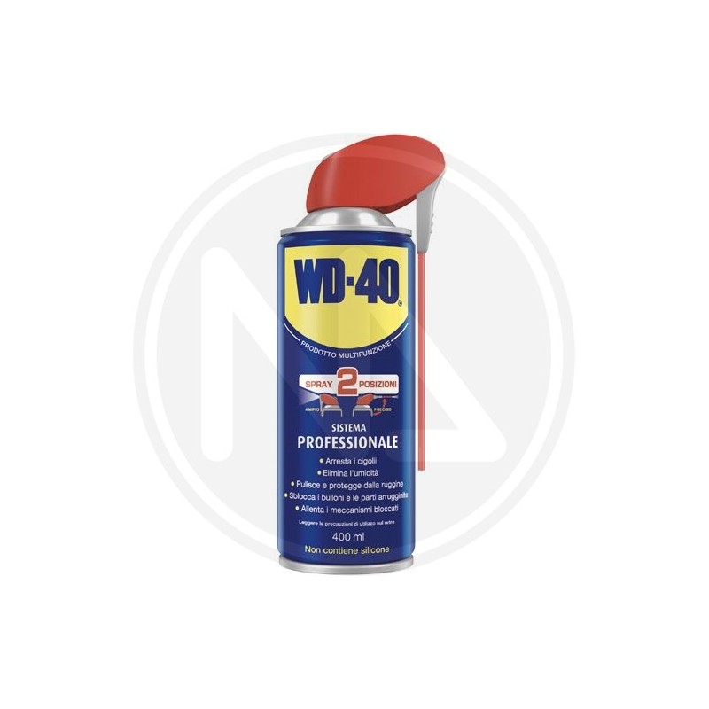 SBLOCCANTE LUBRIFICANTE SPRAY "WD 40" 400 ML. DOPPIA POSIZIONE