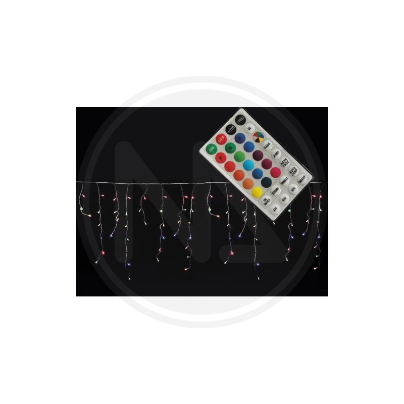 TENDA LUMINOSA 160 LED USB CON TELECOMANDO PER INTERNO MAURER