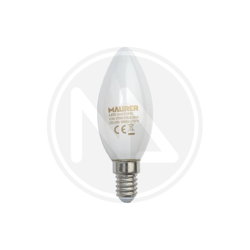 LAMPADA A LED CON FILAMENTO "OLIVA" MILKY MAURER