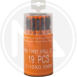 PUNTE SR 19 PZ. per metallo Astuccio selector MAURER