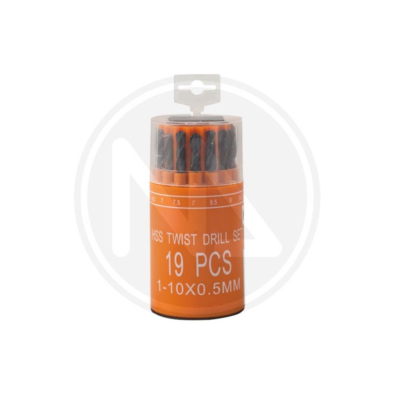 Twist drills set 19 pcs. FOR METAL SELECTOR maurer Twist drills set 19 pcs. FOR METAL SELECTOR maurer
