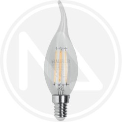 LAMPADA LED CON FILAMENTO "COLPO DI VENTO" TRASPARENTE MAURER