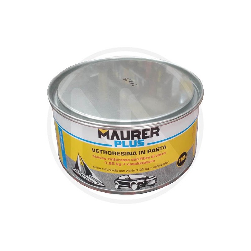Stucco for glass resin 750 ml maurer plus