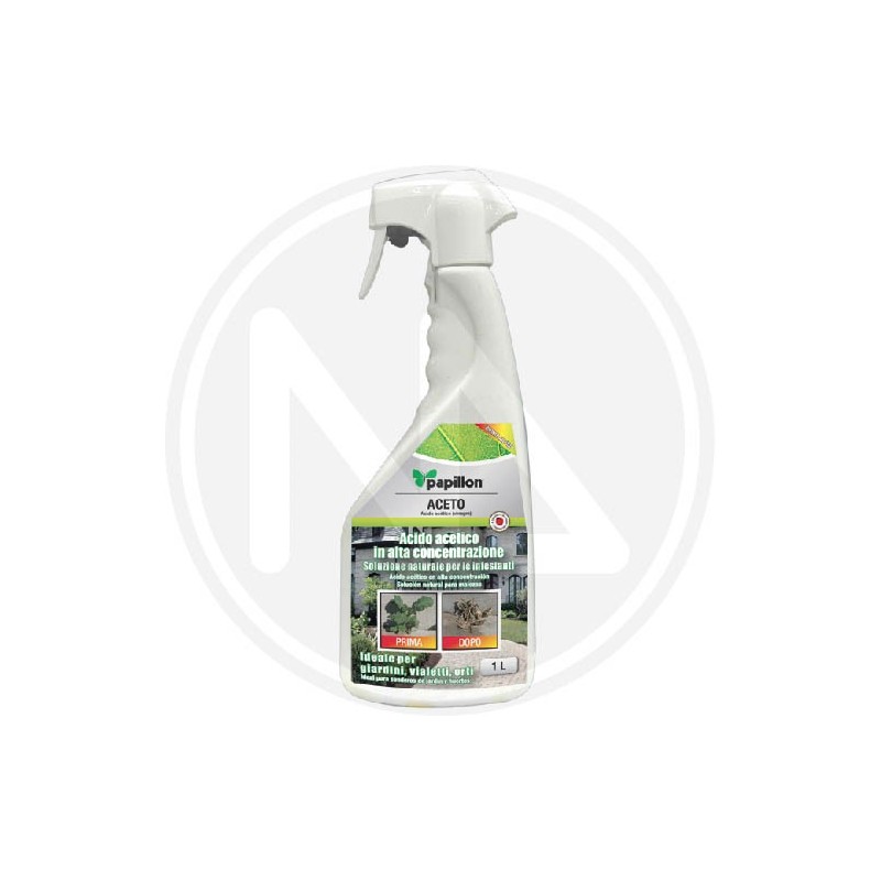 ACIDO ACETICO naturale PER ERBE INFESTANTI "aceto" PAPILLON