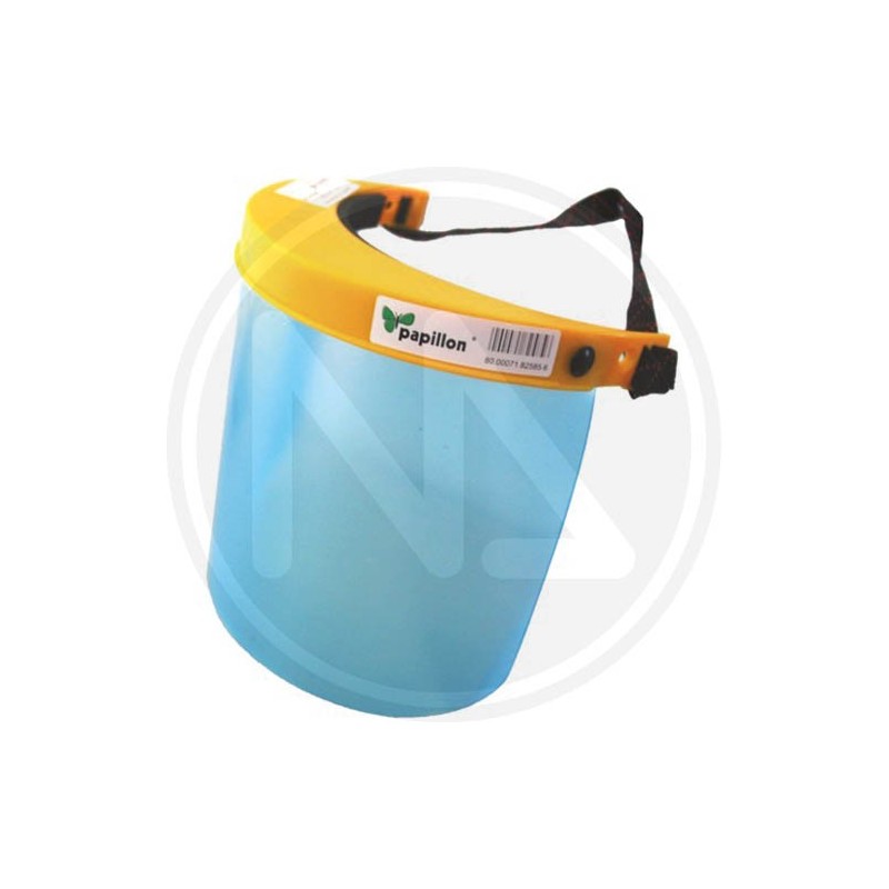 polycarbonate fixed safety face shield papillon