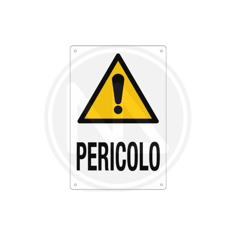 CARTELLo SEGNALETICo di sicurezza "PERICOLO" CARTELLo SEGNALETICo di sicurezza "PERICOLO"