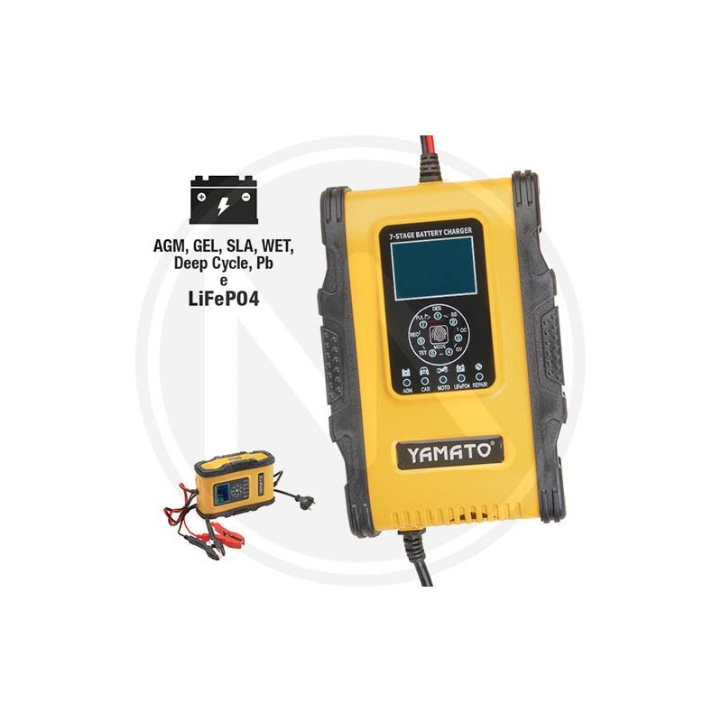 BATTERY CHARGER AND HOLDER "SMART L 12Y" YAMATO