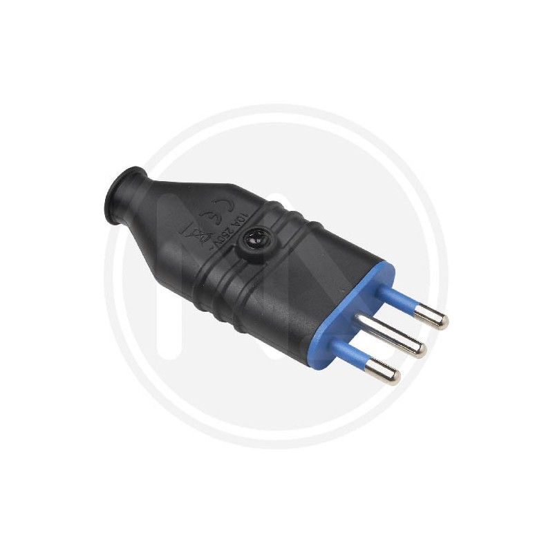 PLUG 10A 2P+T MAURER PLUG 10A 2P+T MAURER