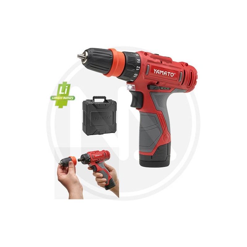 CORDLESS DRILL DRIVER "CDQ 12 LV" YAMATO CORDLESS DRILL DRIVER "CDQ 12 LV" YAMATO