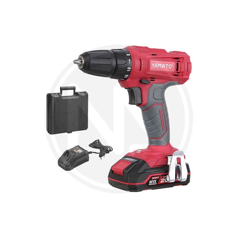 trapano avvitatore a batteria litio "CD 20 LB" YAMATO MYX