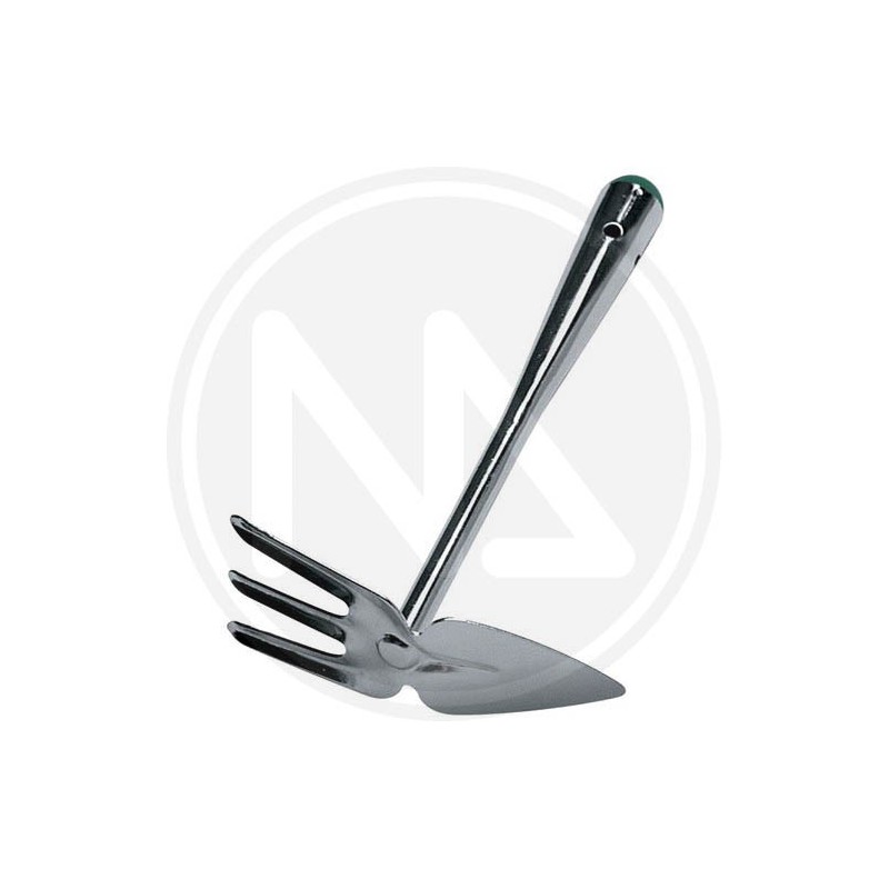 Hoe heart trident chrome plated steel papillon Hoe heart trident chrome plated steel papillon