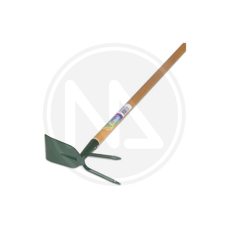 hoe - square two prong with handle papillon hoe - square two prong with handle papillon