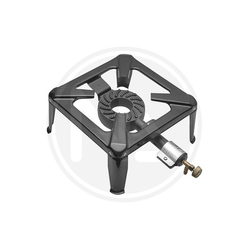 small CAST painted steel GAS BURNER PAPILLON
