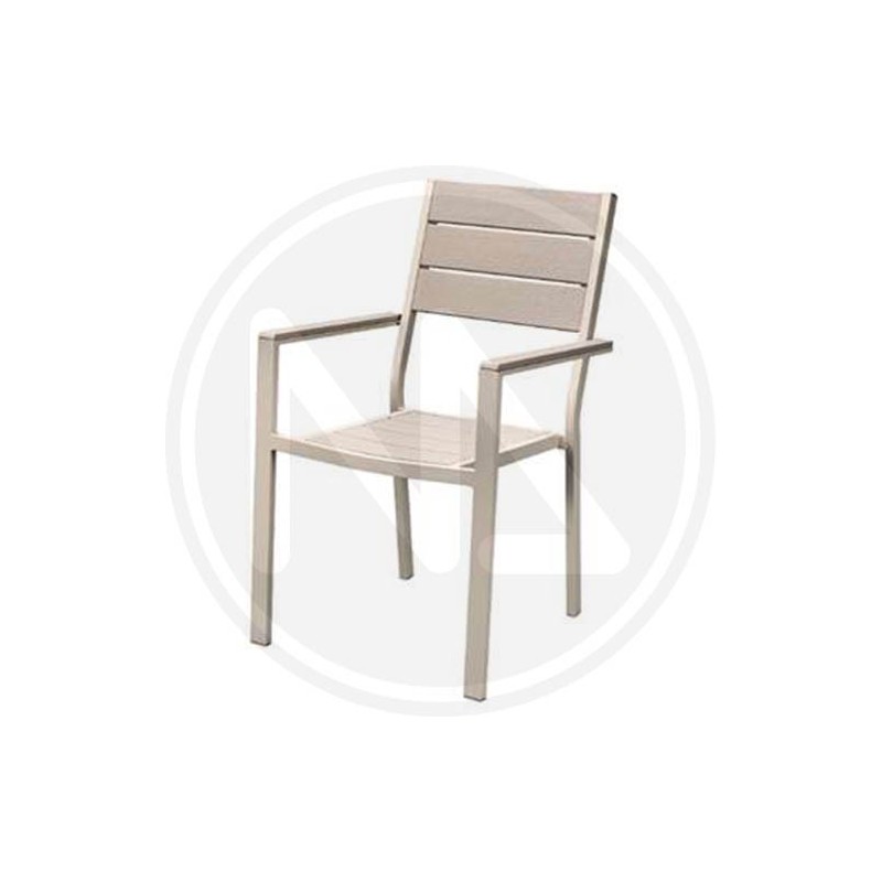 ARMCHAIR PVC E METAL TABLE "STINTINO" brawn PAPILLON ARMCHAIR PVC E METAL TABLE "STINTINO" brawn PAPILLON