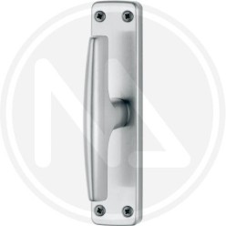 SILVER anodized aluminium espagnolette for window "GINEVRA"