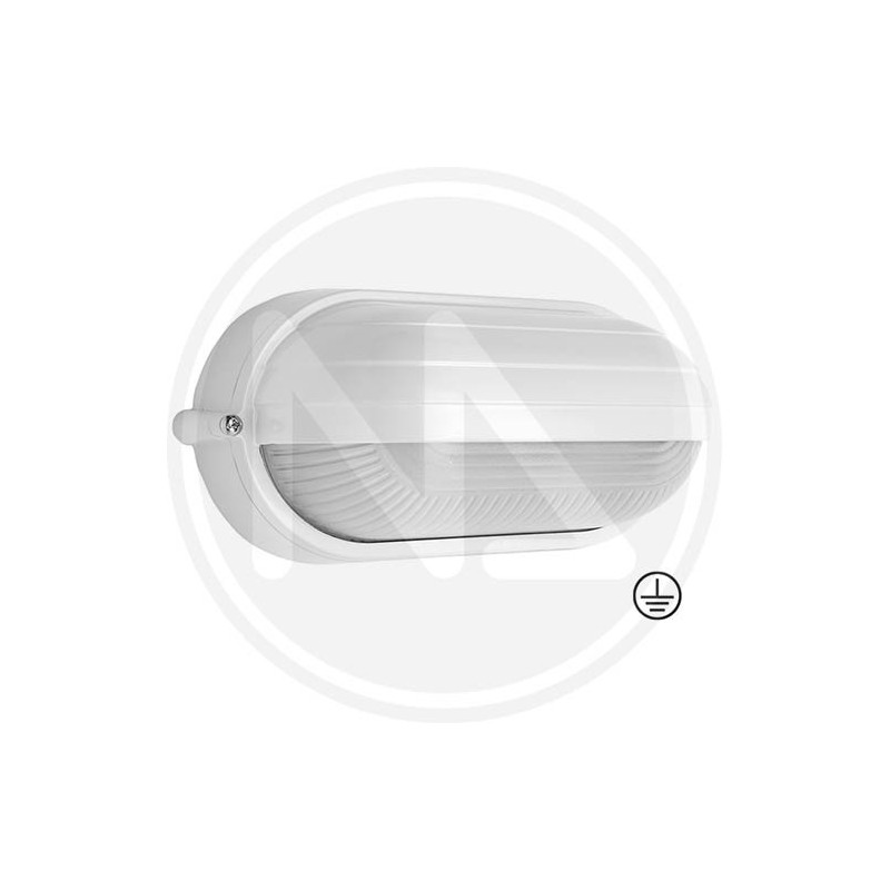 GARDEN ceiling light "palpebra OVALE mini BIANCO" papillon