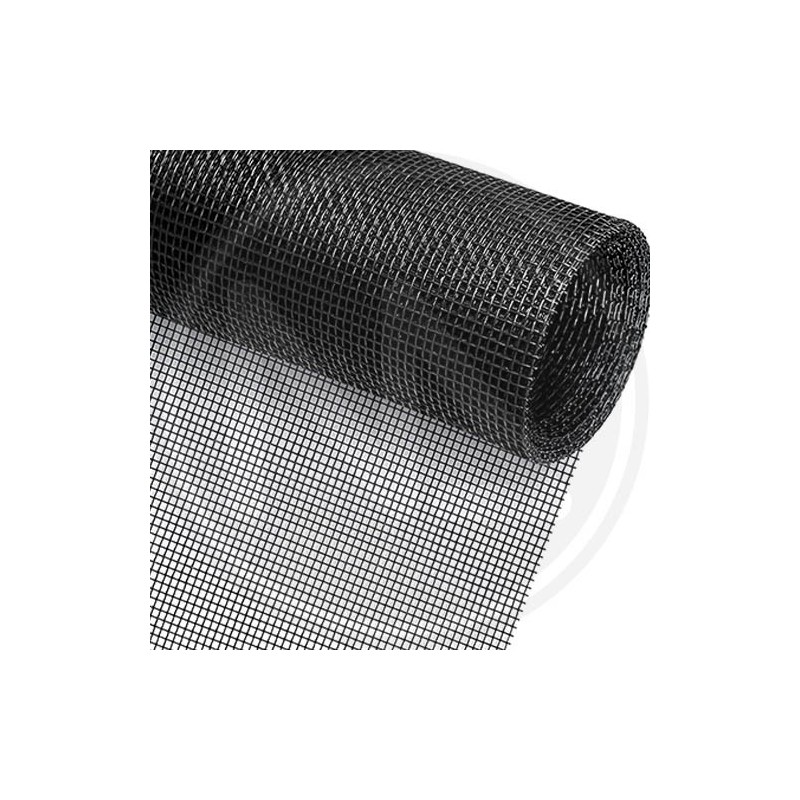 RETE ZANZARIERA ACCIAIO INOX NERA 20X18 MAURER