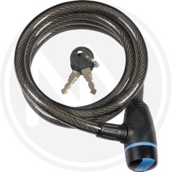 cycle spiral padlock Ø12 MM.150 cm. maurer