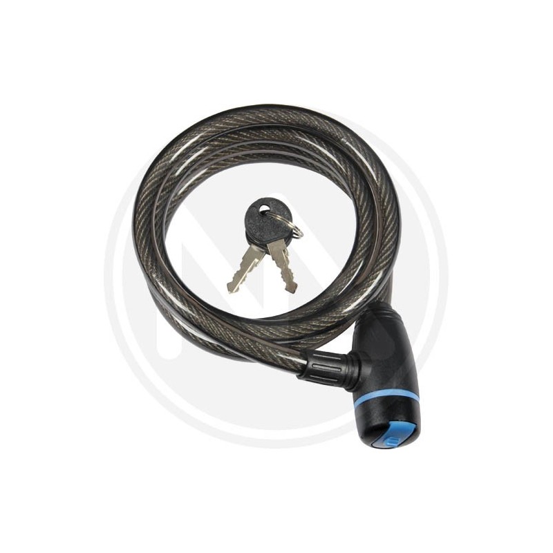 LUCCHETTO per cicli A SPIRALE Ø12 MM. 150 cm. maurer