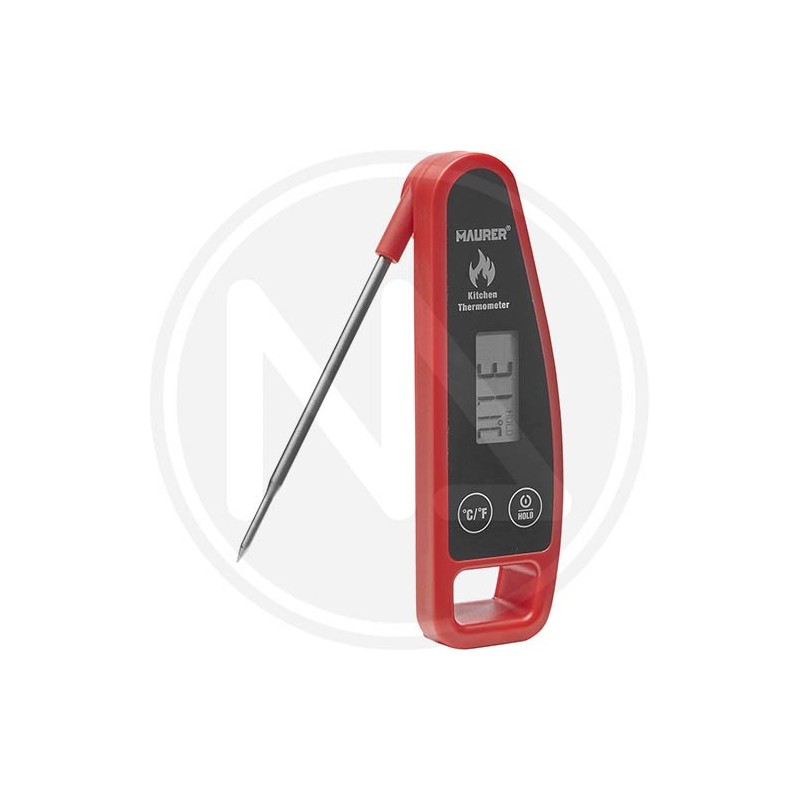 TERMOMETRO DIGITALE CON SONDA PER BARBECUE MAURER