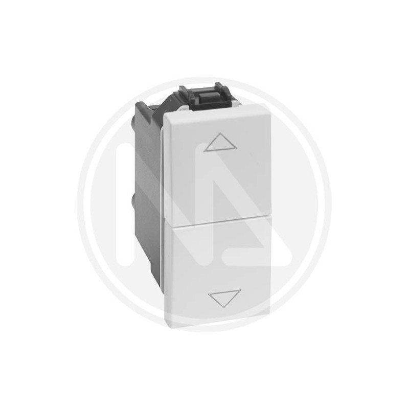 PULSANTE DOPPIO PER SERRANDA LINEA delight bianco maurer
