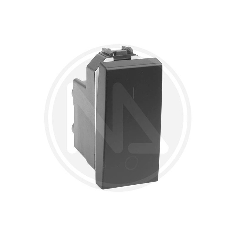 INTERRUTTORE BIPOLARE LINEA delight nero MAURER