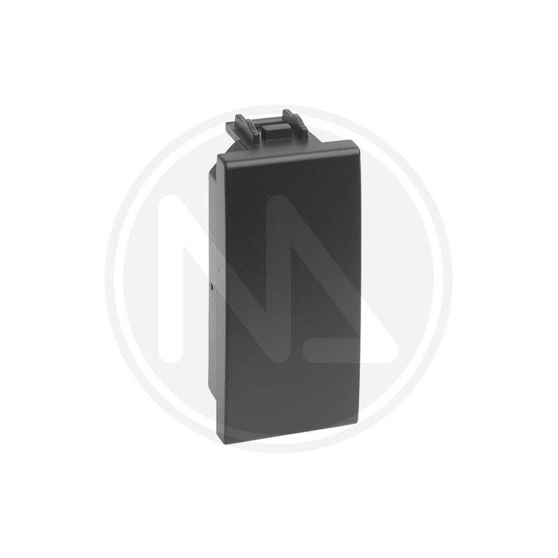 COPRIFORO LINEA DELIGHT NERO LUCIDO MAURER