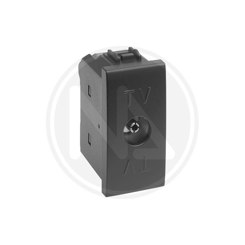 DELIGHT LINE COAXIAL TV/SAT SOCKET GLOSSY NERO MAURER DELIGHT LINE COAXIAL TV/SAT SOCKET GLOSSY NERO MAURER