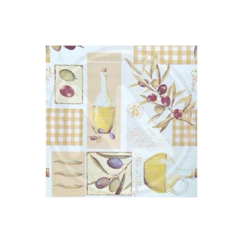 pvc tablecloth "OLIO E OLIVE" maurer pvc tablecloth "OLIO E OLIVE" maurer